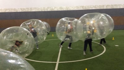 Team NetRefer Went Zorbing