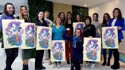 Empowering Women through Art: NetRefer Commissions Local Artist to Celebrate International Women’s Day 2023